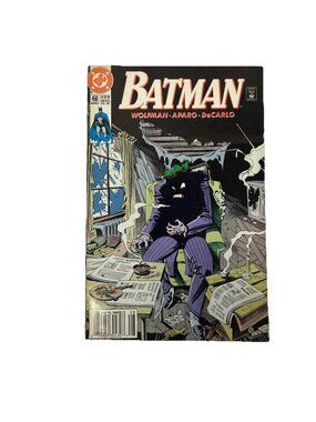 Dc Comics Comic Book Batman # 450 July 1990 Wolfman Aparo Decarlo Comic Book
